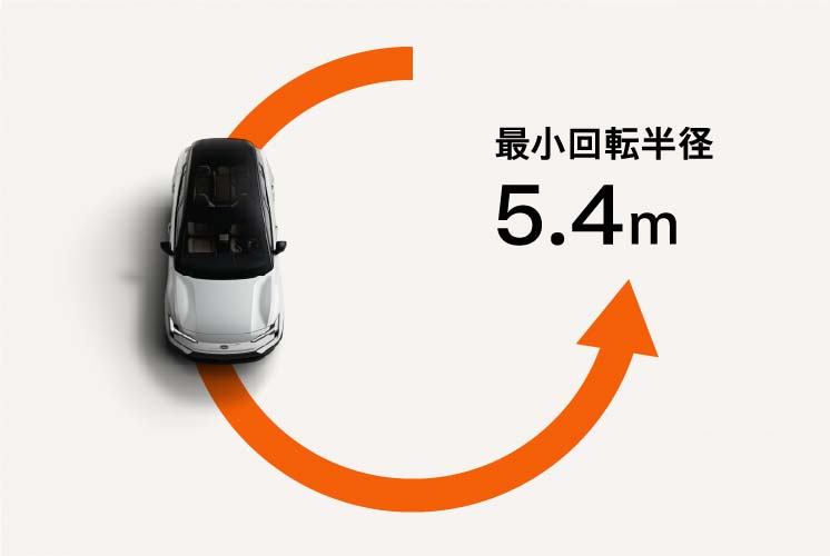 SUVなのに小回りが利き日常使いしやすい